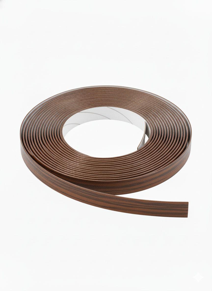 Robustline Pvc Edge Banding Dark Wood Teak "robustline Furniture Accessories Premium Hardware for Door Cabinet Window Furniture and Interior Use